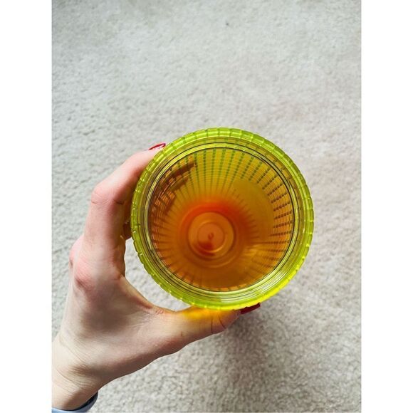 Starbucks Summer 2022 Strawberry Lemonade Studded Disco Grid Tumbler - Picture 8 of 8